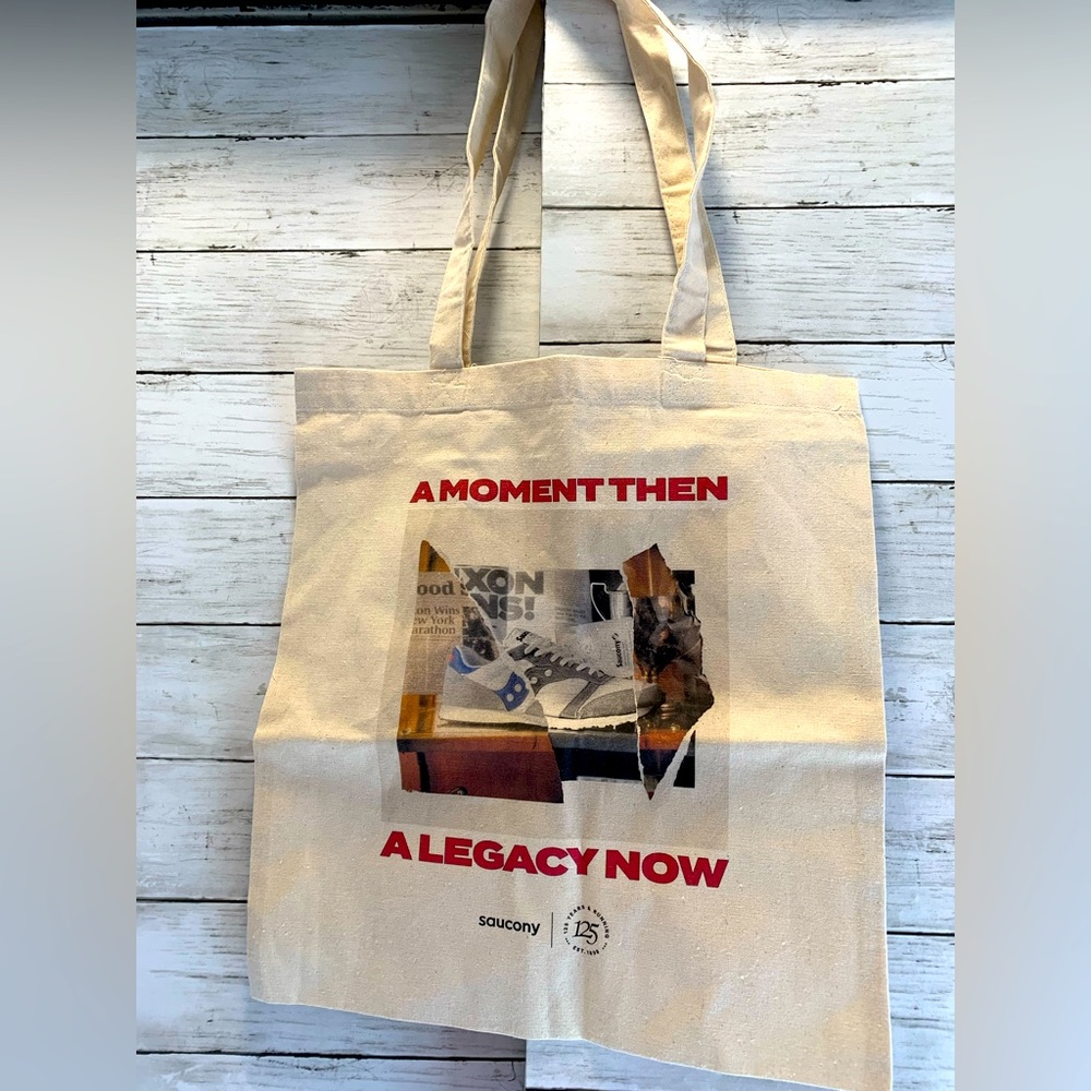 Saucony History Anniversary Tote and Reflective Eco bag